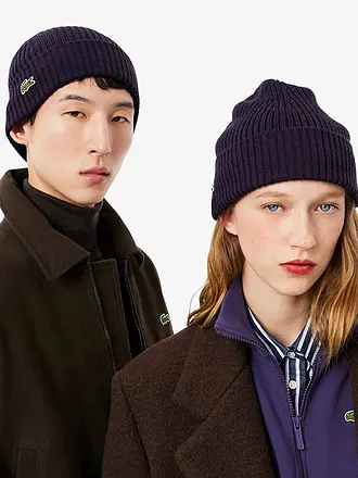 LACOSTE | Bonnet - Beanie | lila
